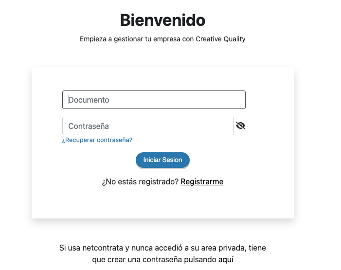 netcontrata login